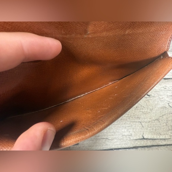 Louis Vuitton Portefeuille Sarah Long Bifold Wallet Monogram Canvas Leather - Picture 13 of 16